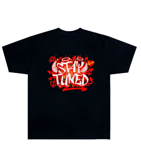 Camiseta Algodão - Stay Tuned
