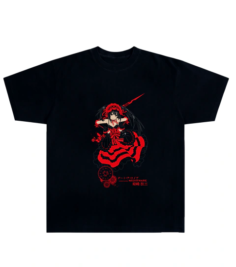 Camiseta Algodão - Kurumi Tokisaki