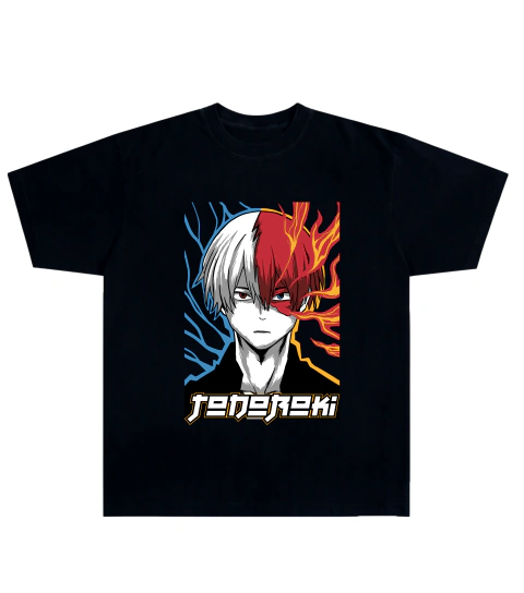 Camiseta Algodão - Todoroki