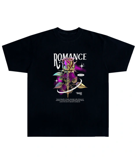 Camiseta Algodão - Romance