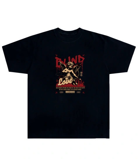 Camiseta Algodão - Cupid Blind Love