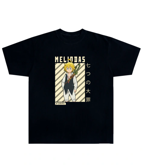 Camiseta Algodão - Meliodas