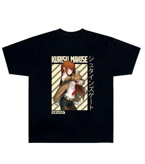 Camiseta Algodão - Kurisu Makise