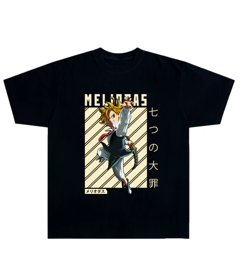 Camiseta Algodão - Meliodas