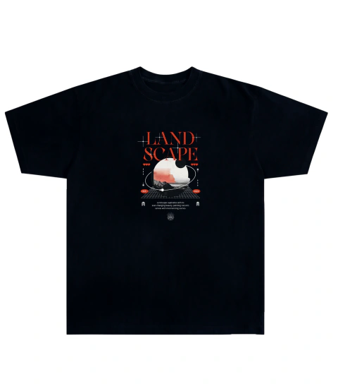 Camiseta Algodão - Land Scape