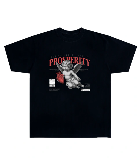 Camiseta Algodão - Angel, Prosperity