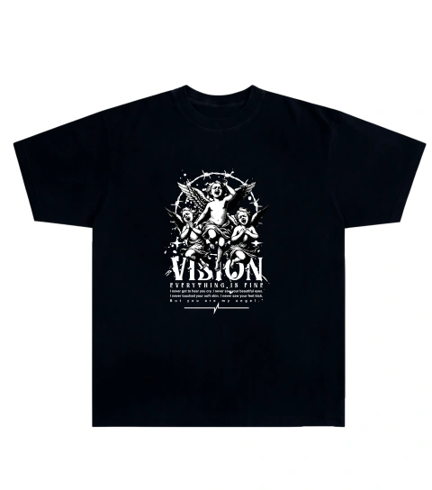 Camiseta Algodão - Angel, Vision