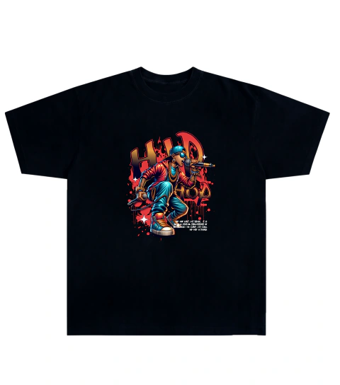 Camiseta Algodão - Hip Hop