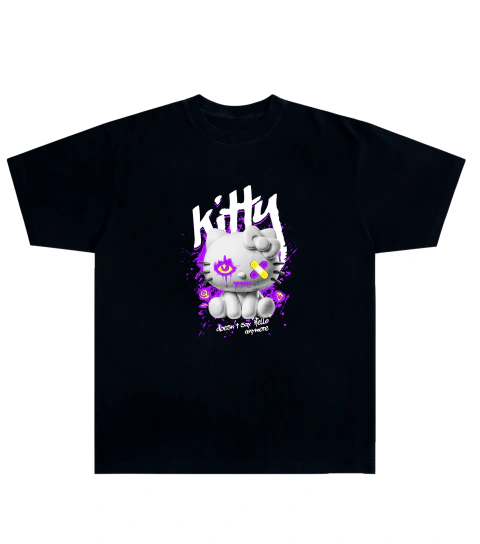 Camiseta Algodão - Kitty