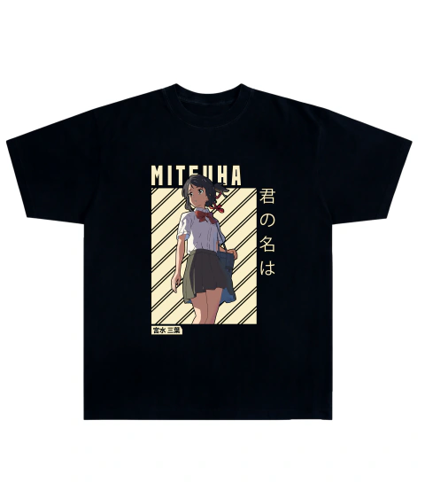 Camiseta Algodão - Mitsuha