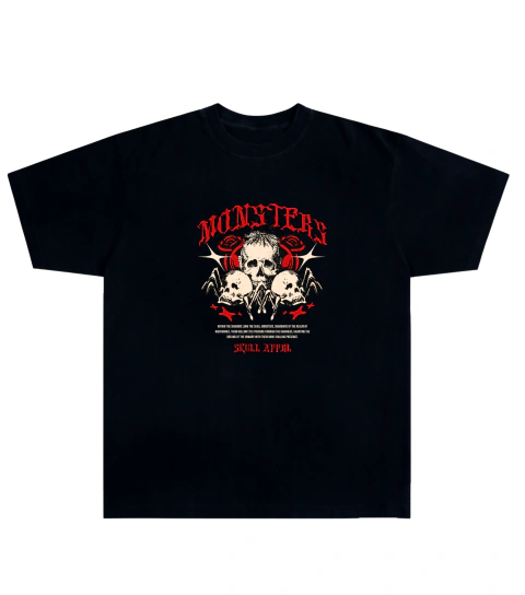 Camiseta Algodão - Monsters