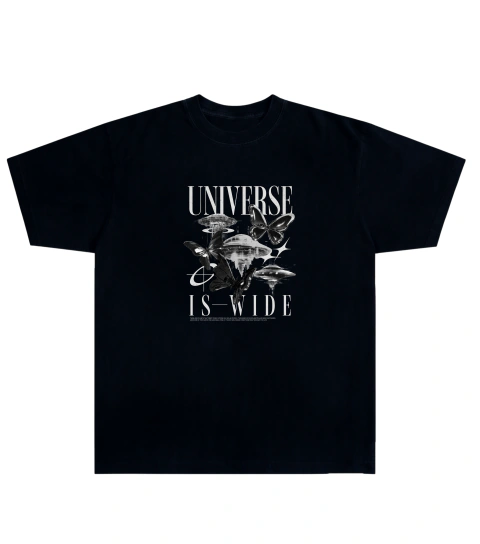 Camiseta Algodão - Universe Is-Wide