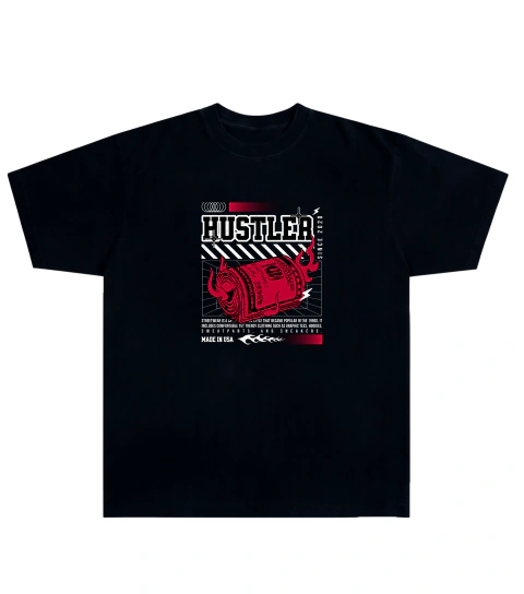 Camiseta Algodão - Hustler