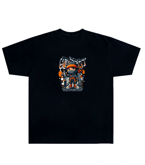 Camiseta Algodão - Graffiti