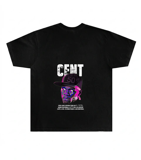 Camiseta Algodão - 50 Cent