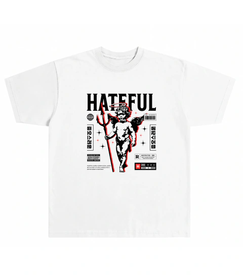 Camiseta Algodão - Cupid Hateful