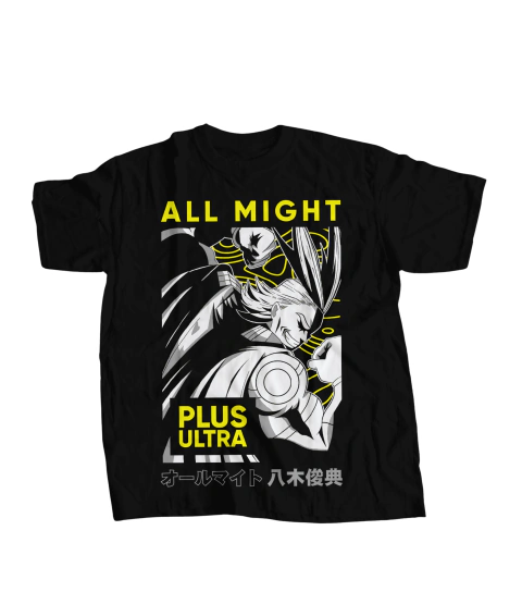 Camiseta Algodão - All Might