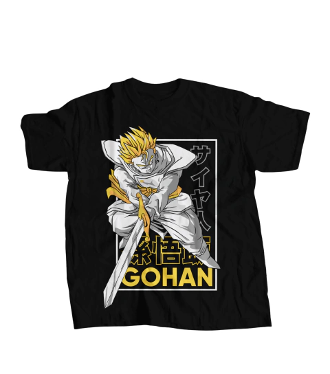 Camiseta Algodão - Gohan
