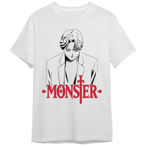 Camiseta Algodão - Johan Liebert