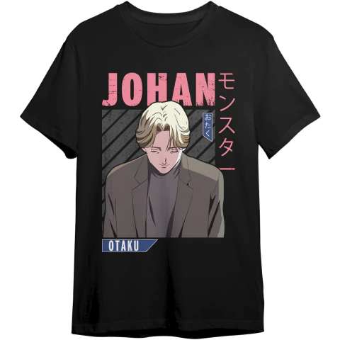 Camiseta Algodão - Johan Liebert