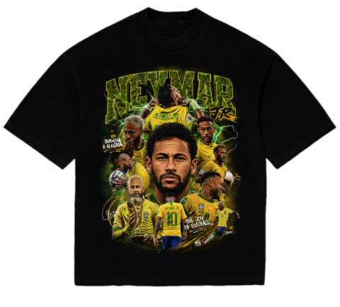 Camiseta Algodão - Copa (Neymar)