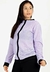 Casaco De Tela Com Ziper Lilás Fitness Longo | REF: MTF23 - Uai love store
