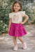 Conjunto short saia Oh Happy Day