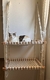 Caminha de gato em madeira dupla