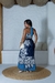 Vestido Cropped Frente Única Estampado - comprar online