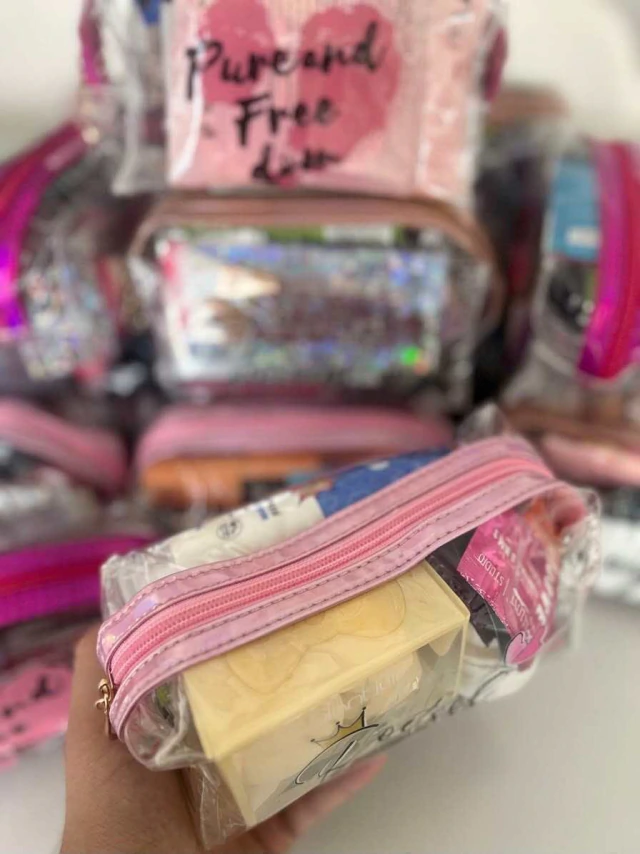 Foto real 2 do Kit Necessaire da Beleza