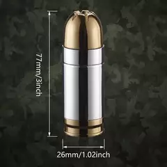Mini Isqueiros Recarregáveis a Gás Butano Windproof, Chama criativa do jato da na internet