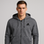 Jaqueta Adidas Moletinho Capuz Zíper Essentials 3-Stripes Masculino