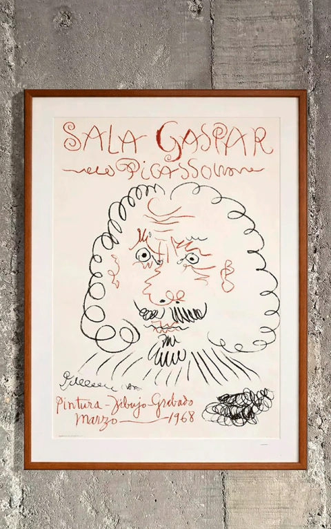 Pablo Picasso -- Le Gentilhomme, 1968