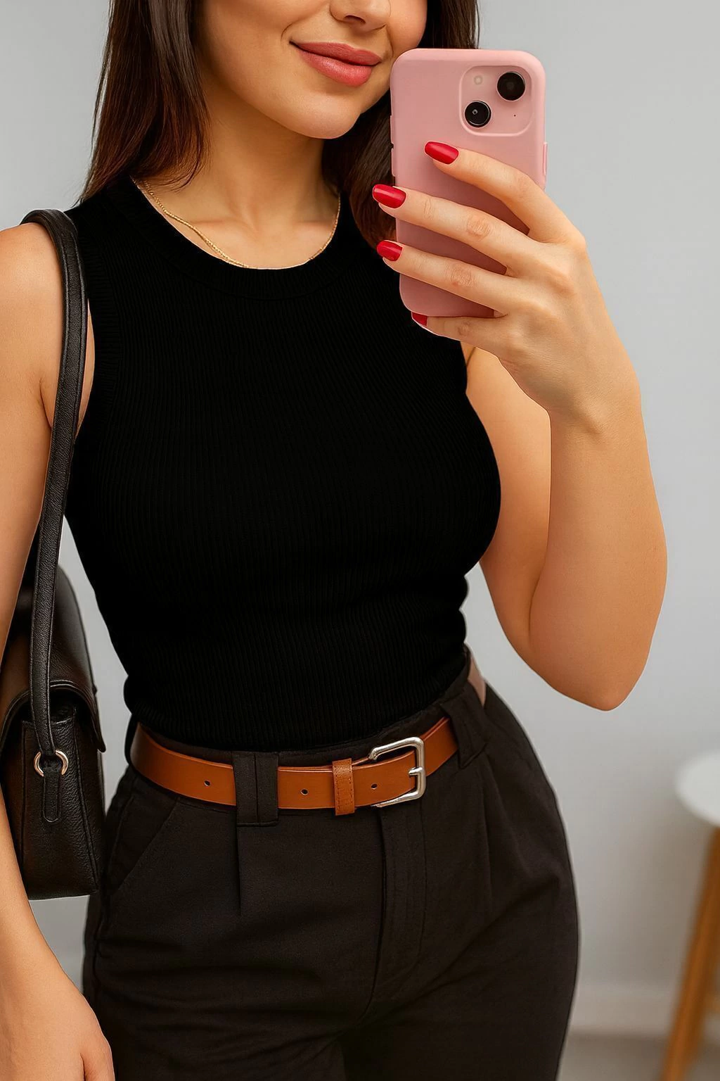 Regata Luiza - Preto