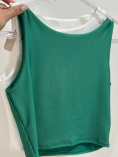 Cropped Regata Nadador Suplex Premium Coladinho Alta Qualidade - Closet Liê