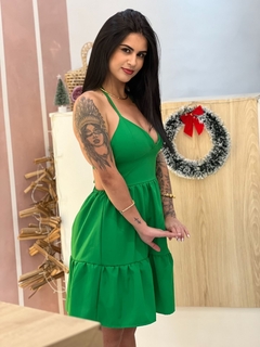 Vestido BONECA Amarração na internet