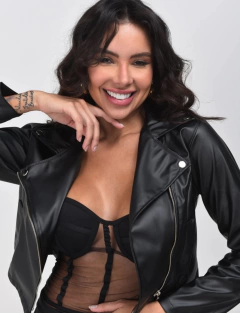Jaqueta Couro Zíper - loja online