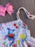 Vestido stitch frutas - comprar online