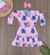 Vestido manga longa stitch