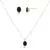 Conjunto oval ônix M - comprar online