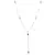 Colar gravatinha oval colorida - comprar online