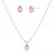 Conjunto gotinha safira rosa - comprar online