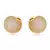 Argola redonda cravejada - comprar online