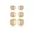 Argola luxo cravejado - comprar online