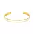Bracelete esmaltado branco - comprar online