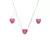 Conjunto coração fusion fucsia - comprar online