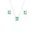 Conjunto retangular fusion turmalina - comprar online