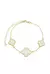 Pulseira trevos perolado - comprar online