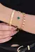 Pulseira trevos esmeralda na internet