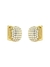 Argola oval cravejada - comprar online